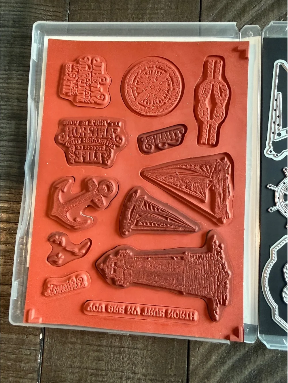 Stampin’ Up Sailing Home stamp set with die cuts
